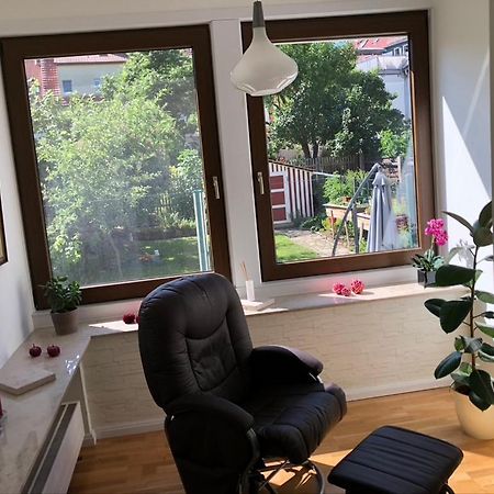 Ferienwohnung An Der Gruenen Clara エアフルト エクステリア 写真