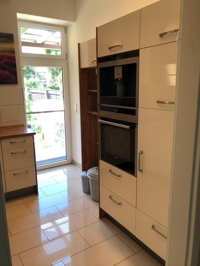 Ferienwohnung An Der Gruenen Clara エアフルト エクステリア 写真