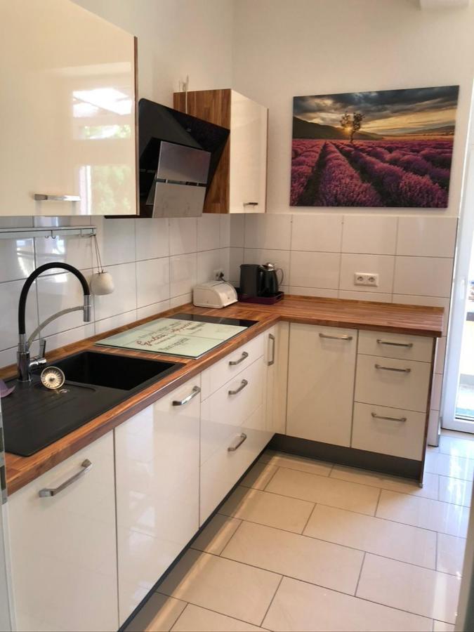 Ferienwohnung An Der Gruenen Clara エアフルト エクステリア 写真