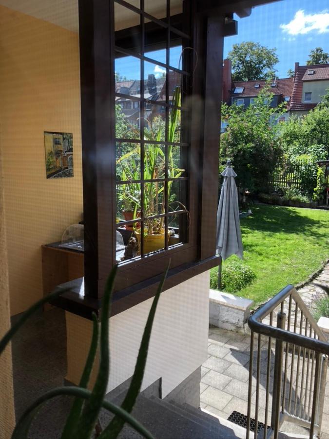Ferienwohnung An Der Gruenen Clara エアフルト エクステリア 写真