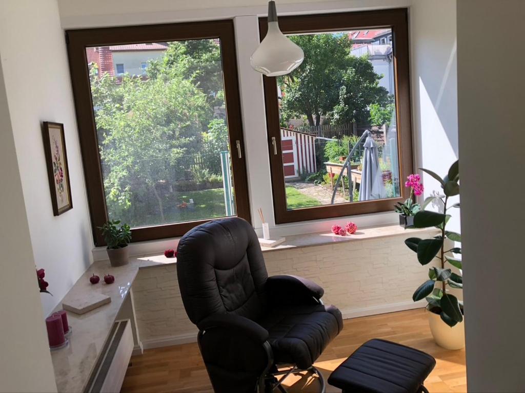 Ferienwohnung An Der Gruenen Clara エアフルト エクステリア 写真